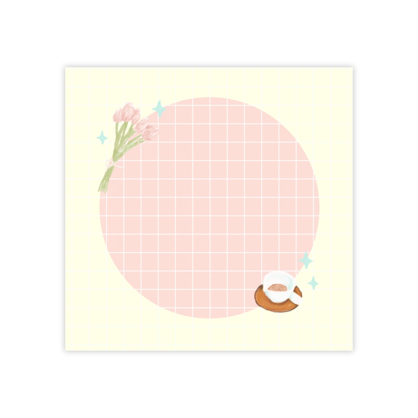 New Me Moment Collection Post-it® Note Pads ☕🌷