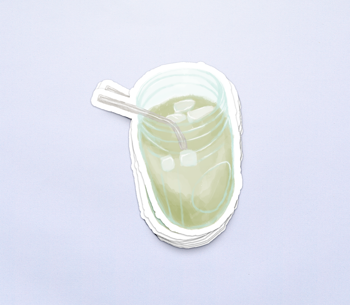 New Me Moment Collection - Matcha Latte Sticker 🍵💚