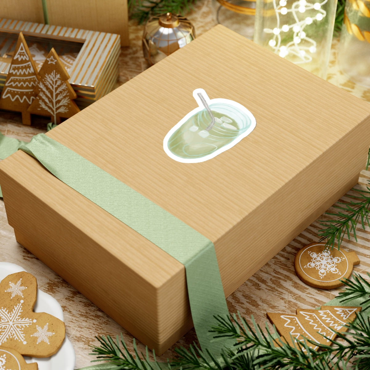 New Me Moment Collection - Matcha Latte Sticker 🍵💚